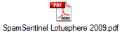 SpamSentinel Lotusphere 2009.pdf