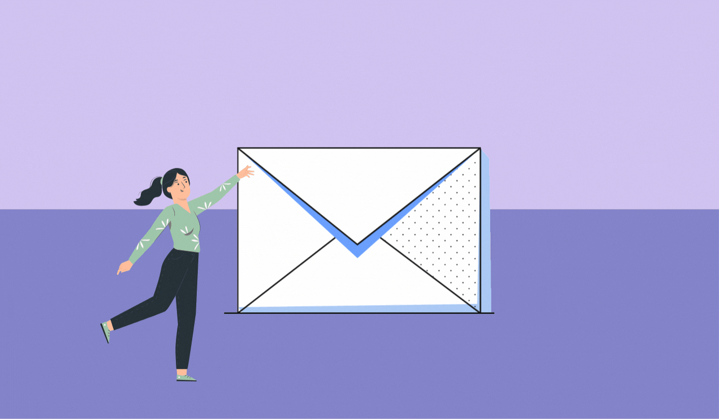 mail open animation